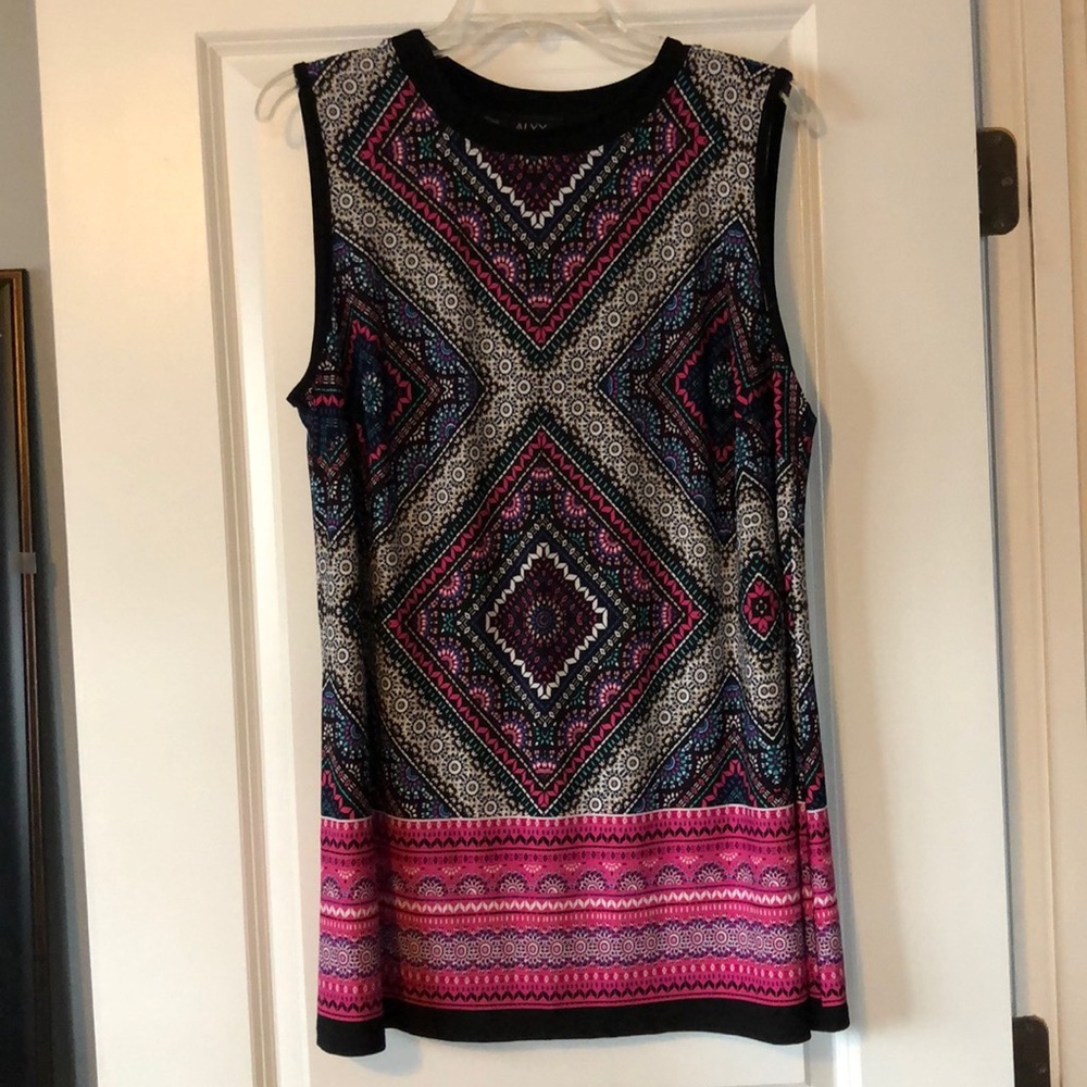 Tank top dress shirt